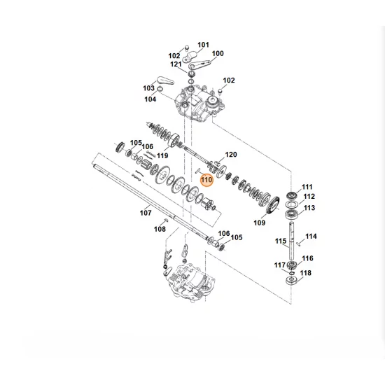 STIHL  Trzpień 3,5x19,8 6105 643 0410
